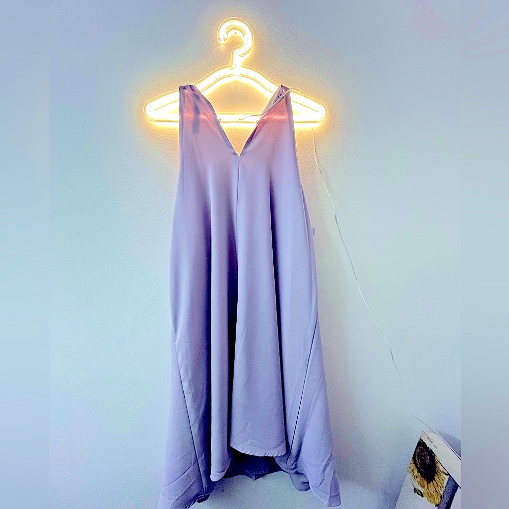 NWT Design Lab Lavender Dress Cocktail Wedding Guest Spring Summer